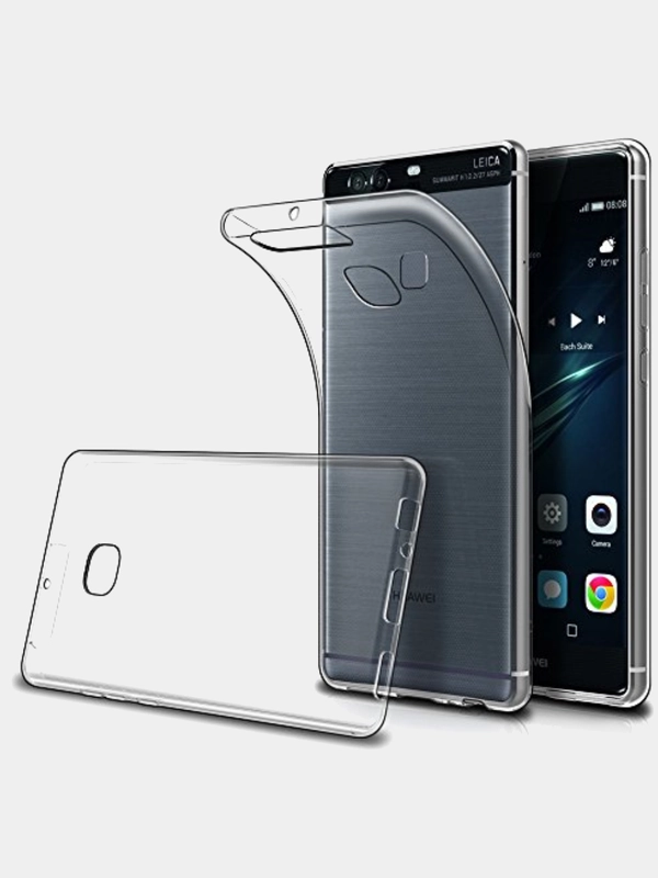 Чехол силиконовый прозрачный 0,6 мм для Huawei P9