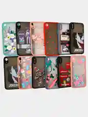 Матовый чехол для Iphone 7/8/SE, X, XR с рисунком