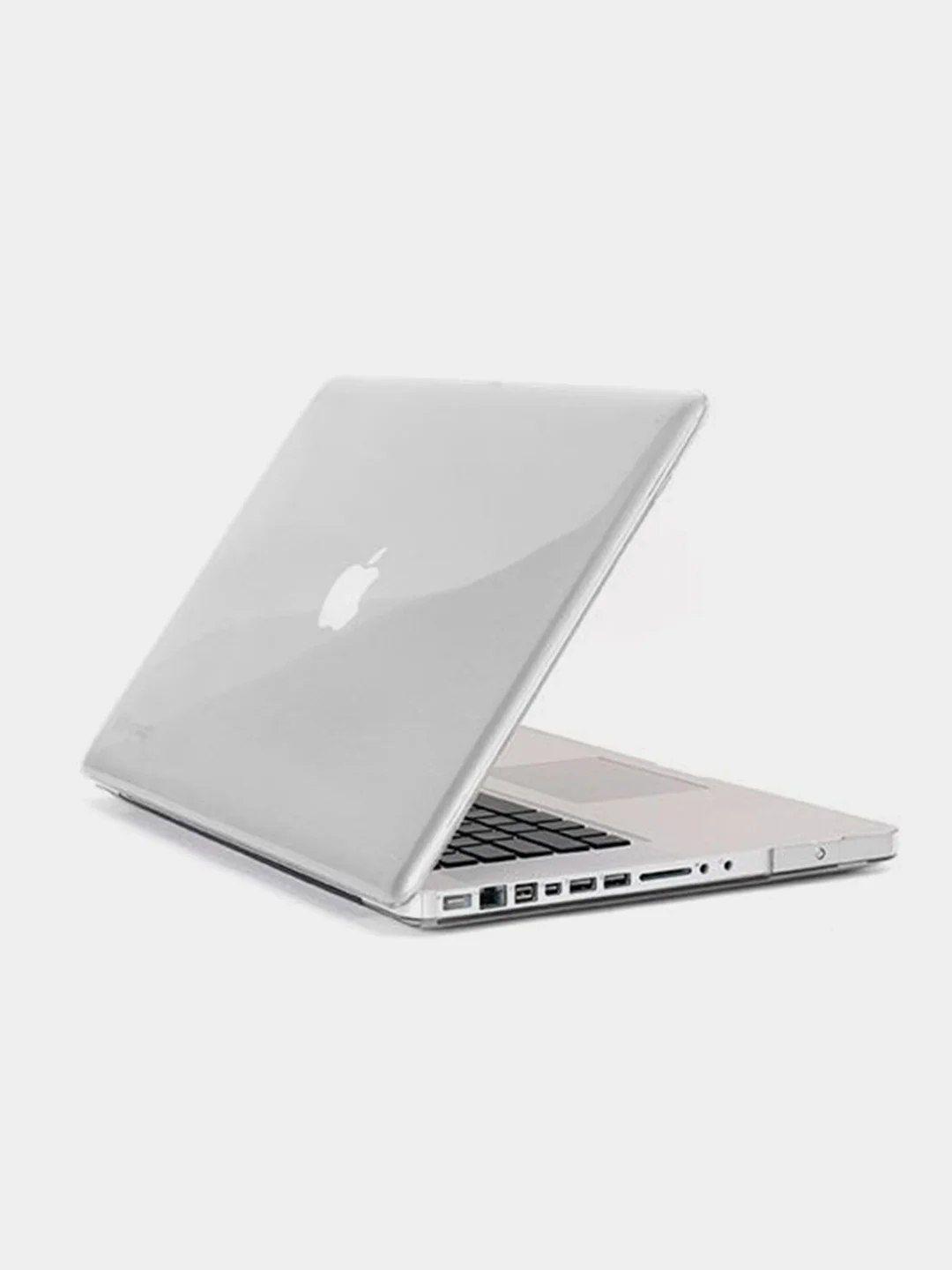 Голубой чехол-накладка (прозрачная) для ноутбука Apple Macbook (чехол для Макбука)