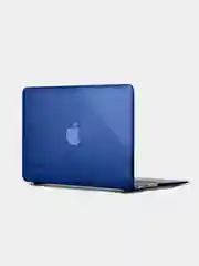 Синий чехол-накладка (прозрачная) для ноутбука Apple Macbook (чехол для Макбука)