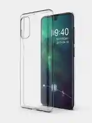 Чехол ультратонкий для Samsung Galaxy A41, A415F (2020) силиконовый, прозрачный