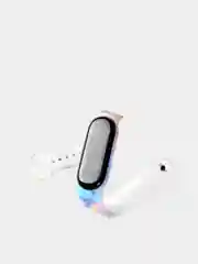 Лимонный силиконовый ремешок космический для Xiaomi mi band 3 / 4 / 5 / 6