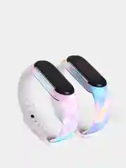 Силиконовый ремешок космический для Xiaomi mi band 3 / 4 / 5 / 6