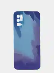 Небесно-голубой чехол Xiaomi Poco M3 Pro / Redmi Note 10T, Сяоми Поко М3 Про, с мягким подкладом