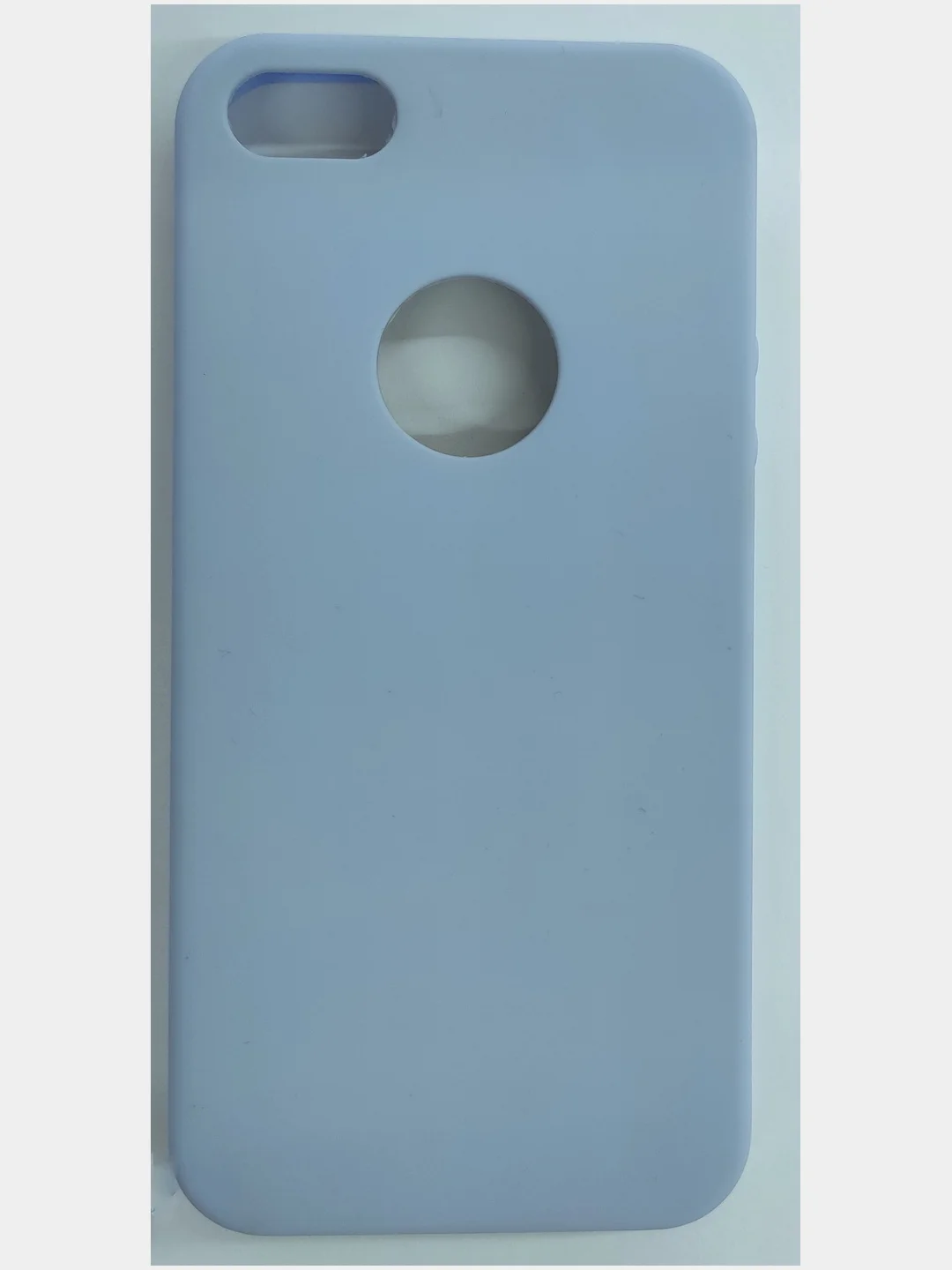 Голубой панель матовая Soft Touch, для iPhone 5/ 5S/ SE