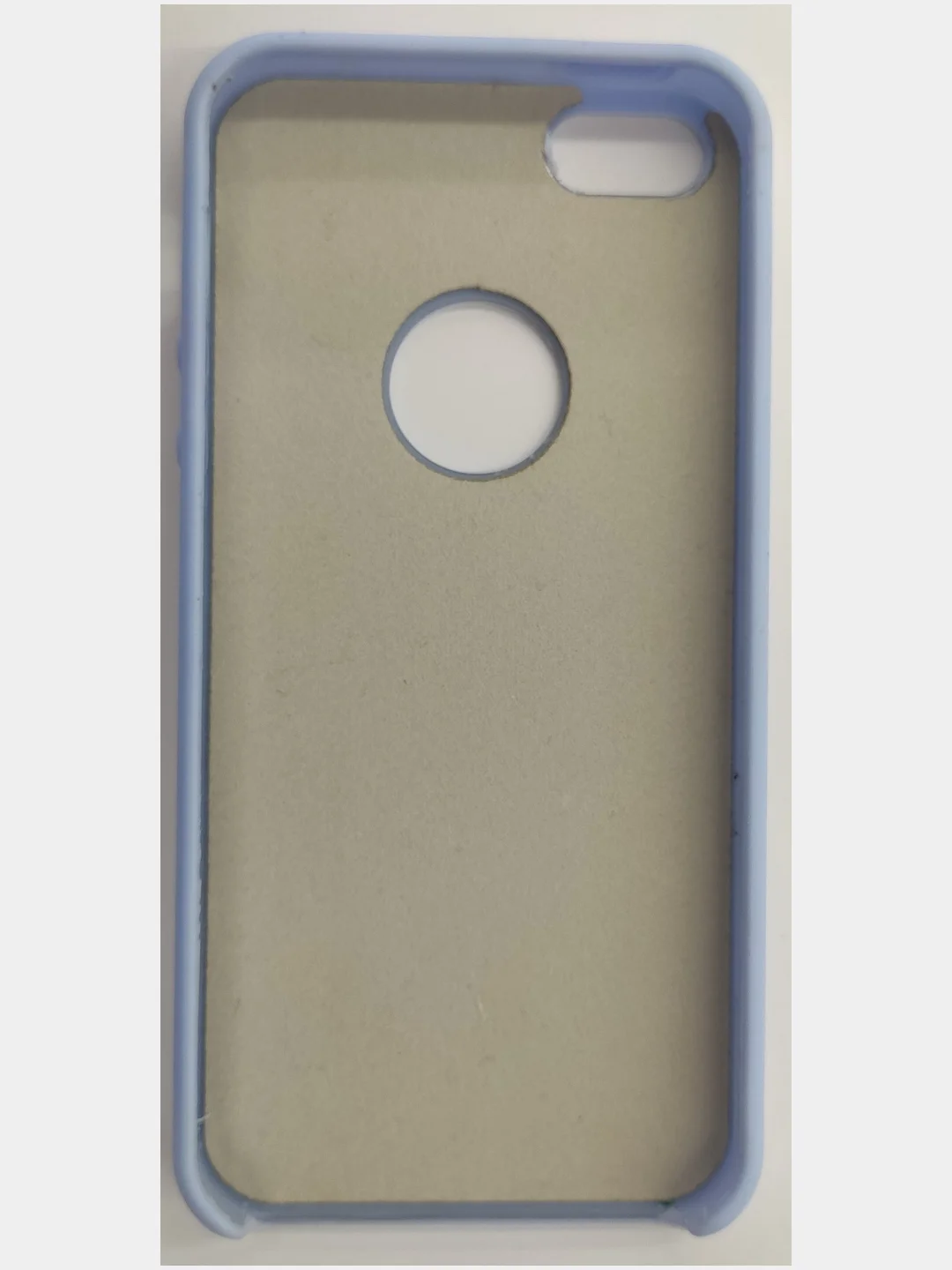 Голубой панель матовая Soft Touch, для iPhone 5/ 5S/ SE