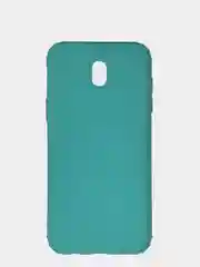 Бирюзовый чехол Samsung Galaxy J5 2017 (SM-J530) силиконовый противоударный с усиленными углами