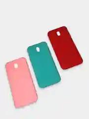 Лавандовый чехол Samsung Galaxy J5 2017 (SM-J530) силиконовый противоударный с усиленными углами