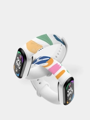 Ремешок для Xiaomi mi band 3 / 4 / 5 / 6 силиконовый фитнес браслет