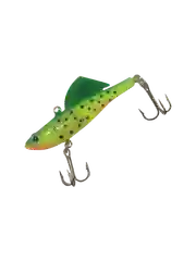 Лайм силиконовый раттлин X-Saurus Vibe 65