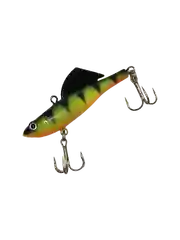 Зеленый силиконовый раттлин X-Saurus Vibe 65
