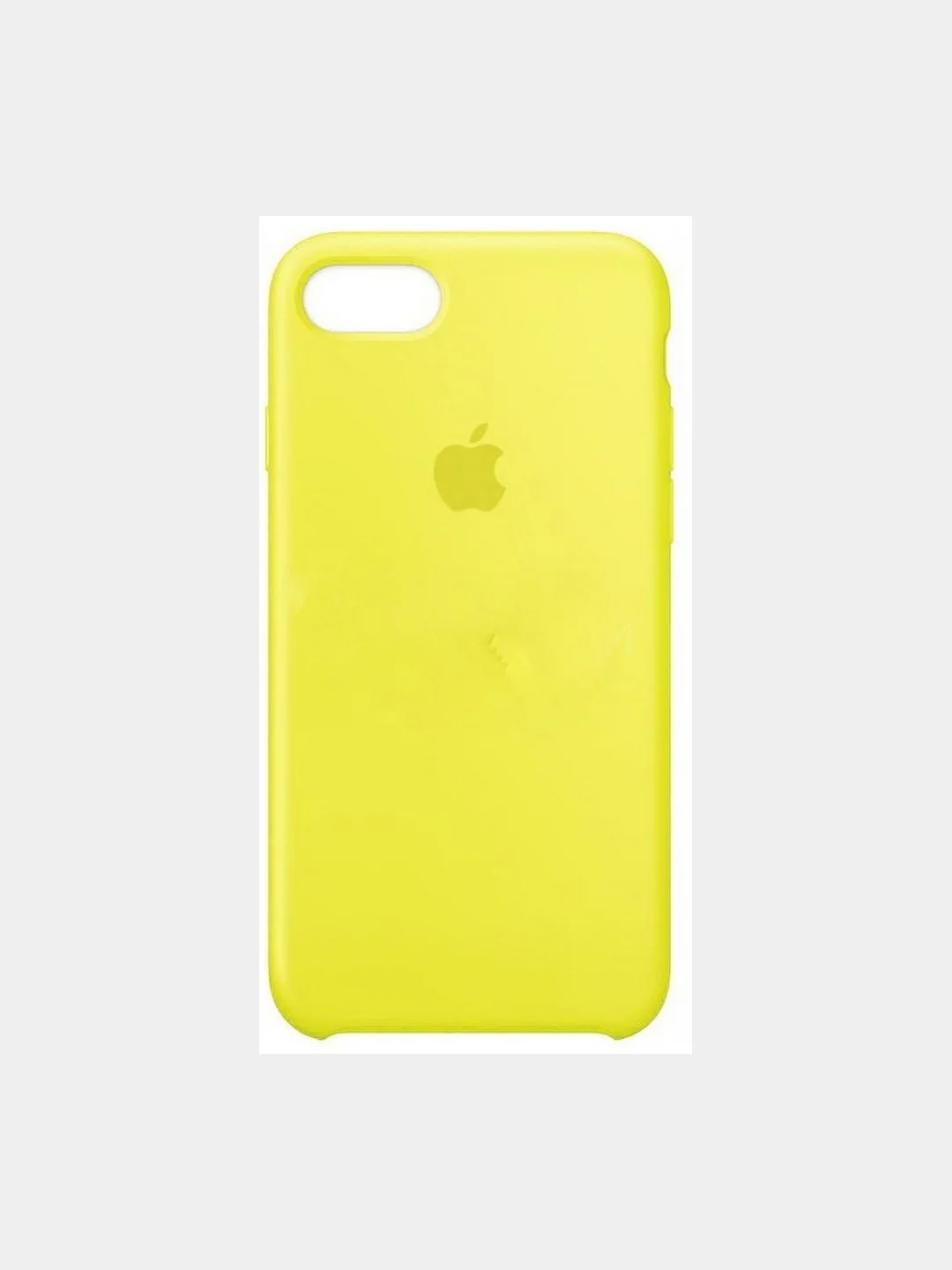 Лимонный силиконовый чехол Silicone Case для iPhone 7 Plus / 8 Plus