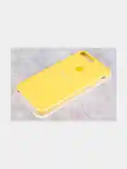 Желтый силиконовый чехол Silicone Case для iPhone 7 Plus / 8 Plus
