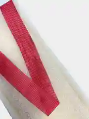 Коралловый губка  банная, жесткая, с ручками "Шахтерская Эконом", мочалка для тела