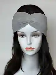 Серый повязка на голову