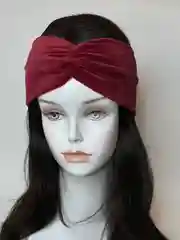 Бордовый повязка на голову