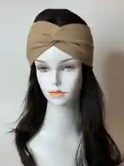 Бежевый повязка на голову