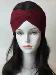 Бордовый повязка на голову