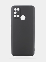 Чехол для Realme C17 силиконовый с soft touch покрытием