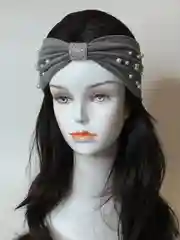 Серый повязка на голову