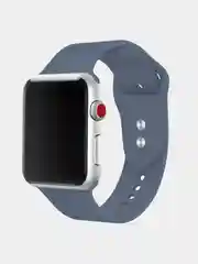 Синий меланж силиконовый ремешок для Apple Watch 38mm/40mm