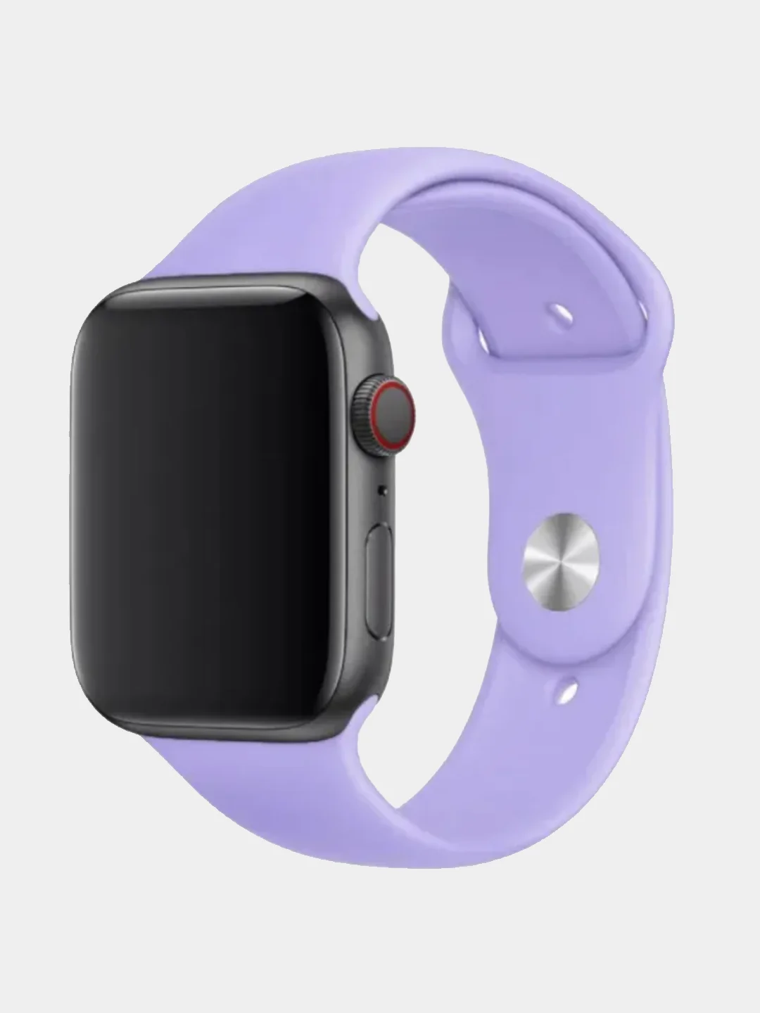 Лавандовый силиконовый ремешок для Apple Watch, 42 mm / 44 mm