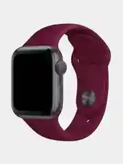 Багровый силиконовый ремешок для Apple Watch, 42 mm / 44 mm