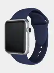 Темно-синий силиконовый ремешок для Apple Watch, 42 mm / 44 mm