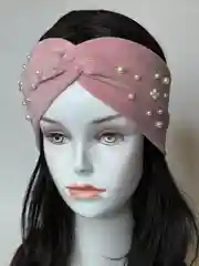 Розовый повязка на голову