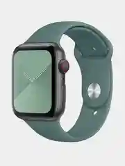Серый силиконовый ремешок для Apple Watch 38mm/40mm