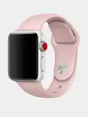 Розовый силиконовый ремешок для Apple Watch 38mm/40mm