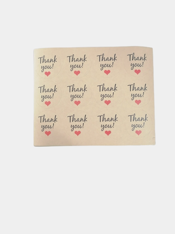Наклейки для творчества "Thank you"