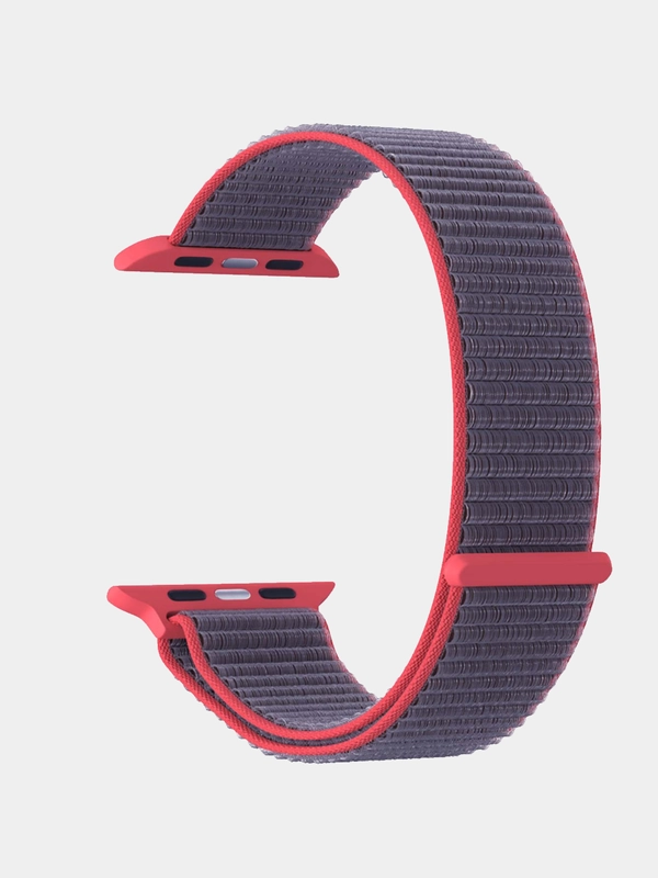 Эластичный нейлоновый ремешок для умных смарт часов Apple Watch (38/40) - (42/44)