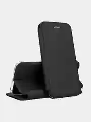 Черный чехол-книжка для Samsung Galaxy