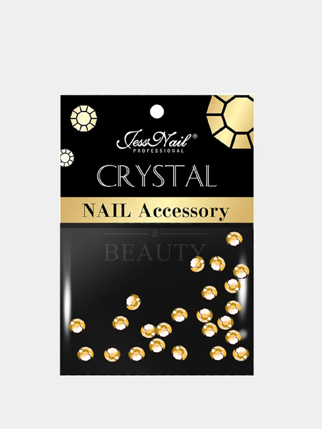 Лимонный jess NAIL Стразы для дизайна ногтей, 30 шт пакет