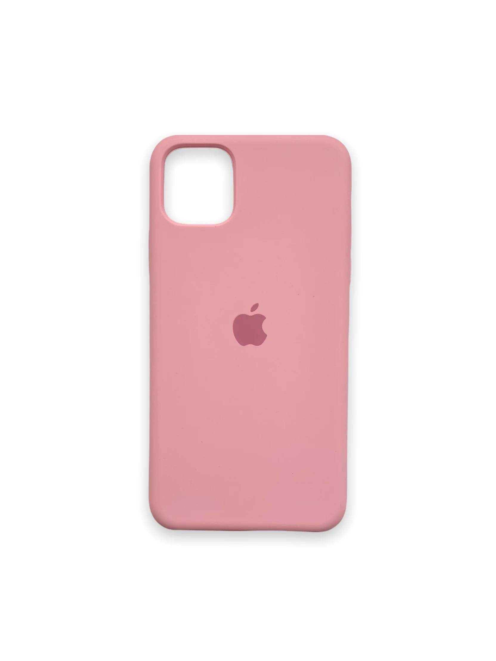 Розовый чехол Silicone Case для iPhone 11, XR, 12, 7, 8, SE, XS, X, 8+, 7+, 6s, 6, Pro,Max