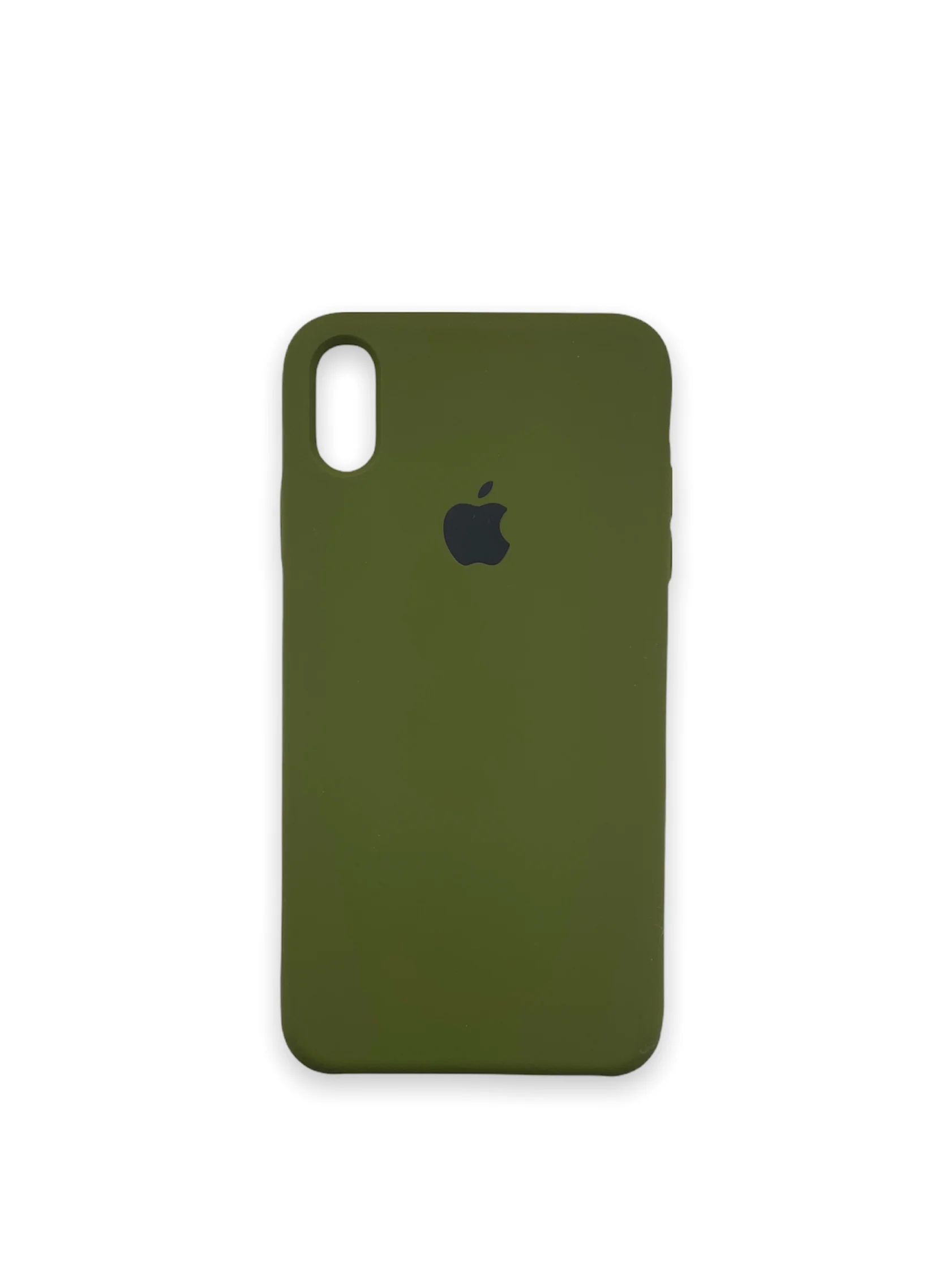 Хаки чехол Silicone Case для iPhone 11, XR, 12, 7, 8, SE, XS, X, 8+, 7+, 6s, 6, Pro,Max