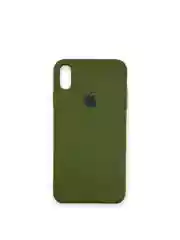 Хаки чехол Silicone Case для iPhone 11, XR, 12, 7, 8, SE, XS, X, 8+, 7+, 6s, 6, Pro,Max