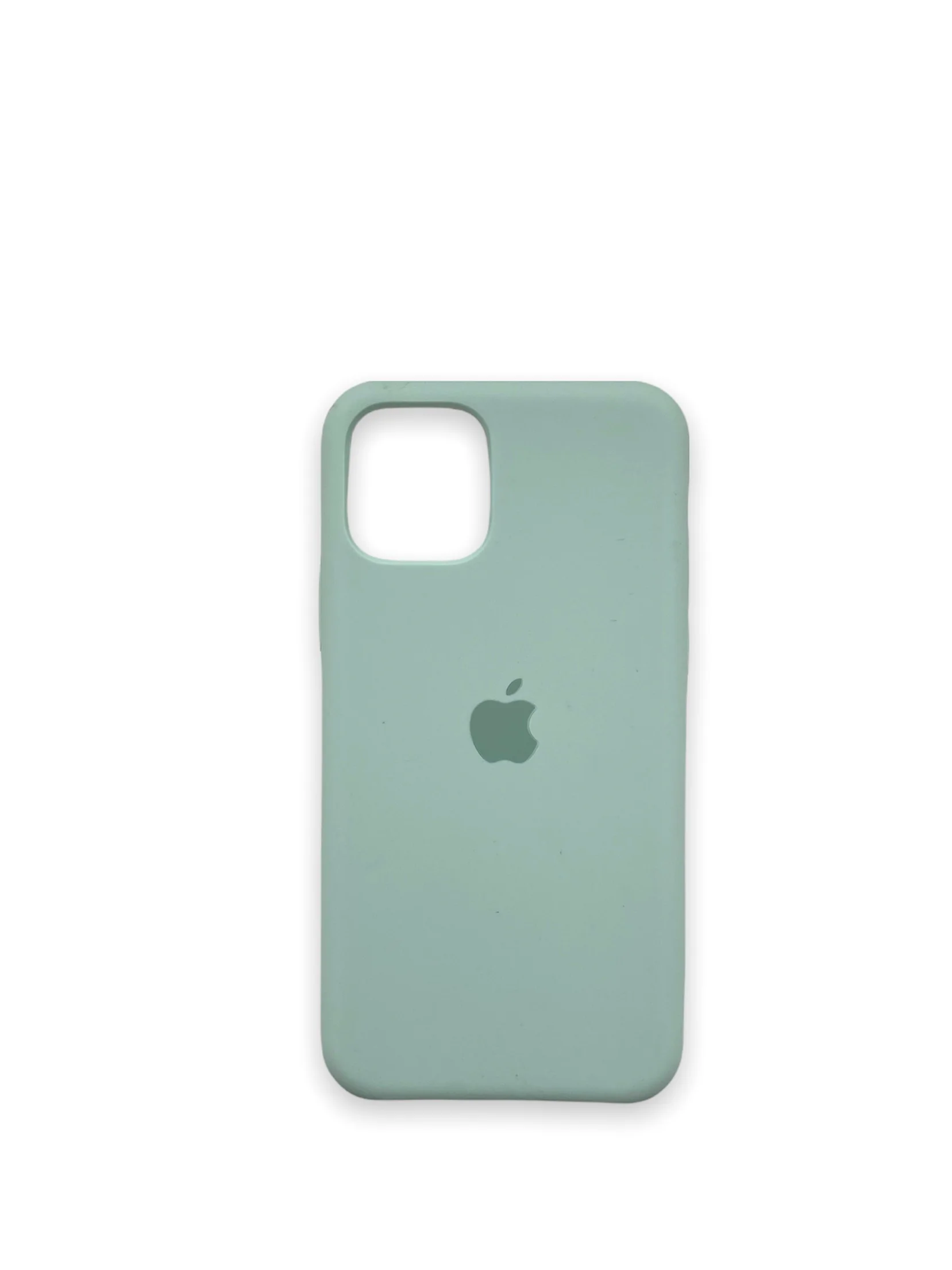 Мятный чехол Silicone Case для iPhone 11, XR, 12, 7, 8, SE, XS, X, 8+, 7+, 6s, 6, Pro,Max