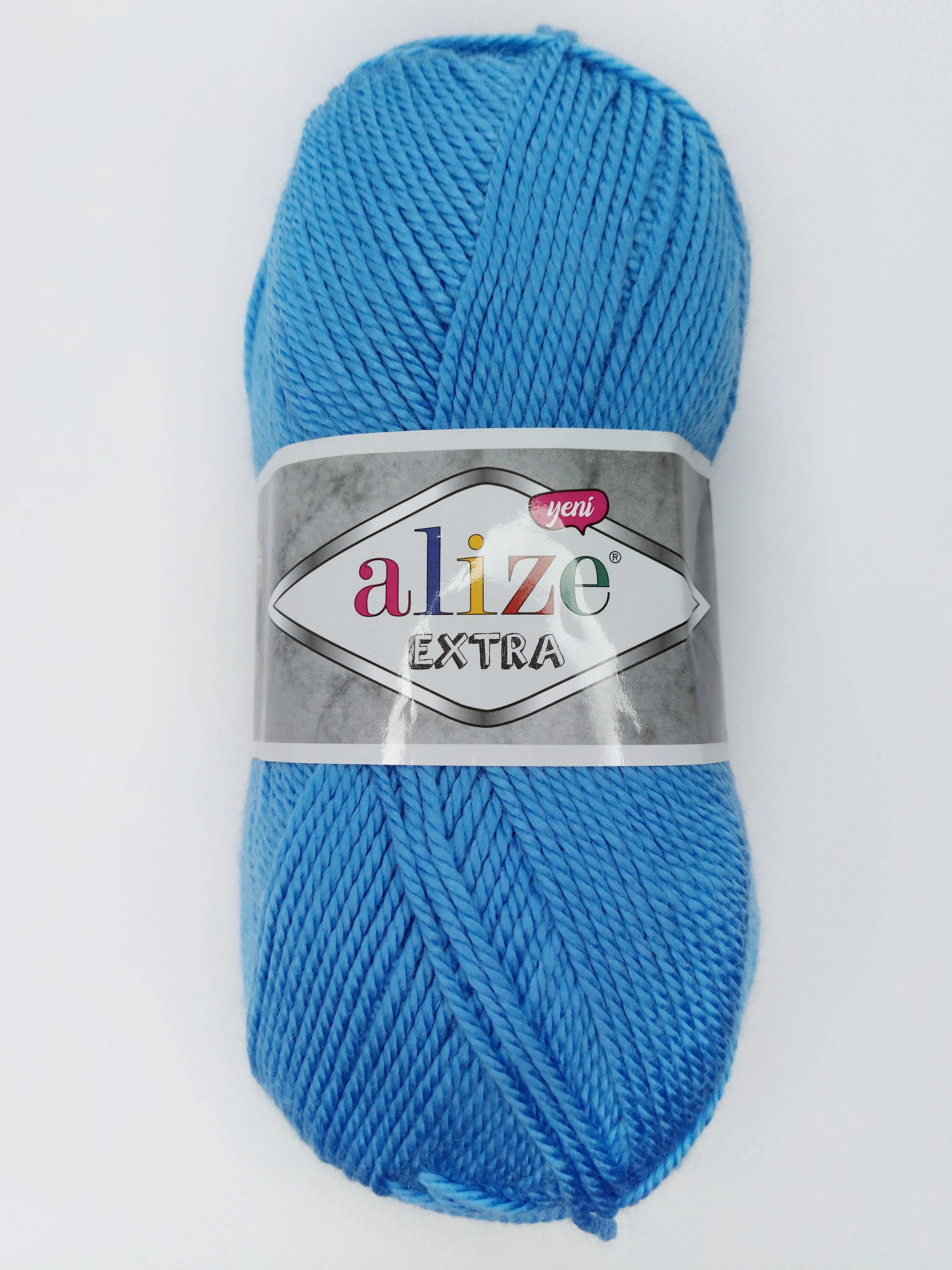 Голубой пряжа Alize Extra (Ализе Экстра)