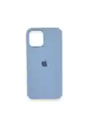 Небесно-голубой чехол Silicone Case для iPhone 11, XR, 12, 7, 8, SE, XS, X, 8+, 7+, 6s, 6, Pro,Max