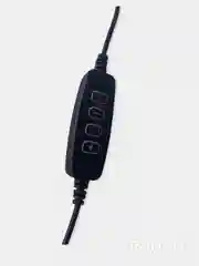 Белый светодиодная кольцевая цветная лампа RGB 26 см (LED "MJ-26) / штатив 210 см для селфи