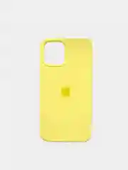Желтый чехол Silicone Case для iPhone 11, XR, 12, 7, 8, SE, XS, X, 8+, 7+, 6s, 6, Pro,Max