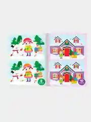 Книга "Найди и покажи", для детей 5-7 лет, 12 страниц