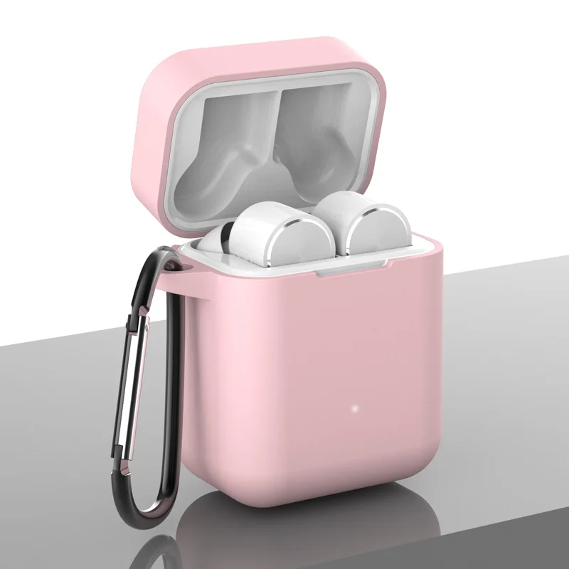Розовый чехол для наушников Xiaomi Air