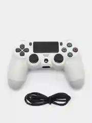 Белый джойстик для PS4
