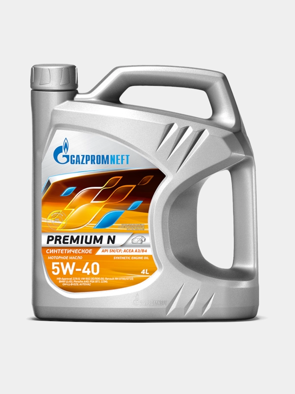 Масло моторное Газпромнефть "Premium N", 5W-40