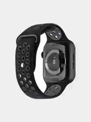 Ремешок для часов Apple iWatch, 38 мм, черный, серый