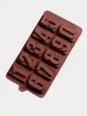 Коричневый силиконовая форма для шоколада и конфет, 20*11 см