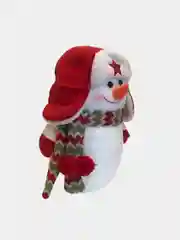 Красный снеговик для декора / Новогоднее украшение